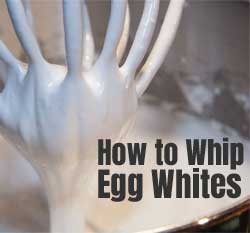Egg White Stiff Peaks