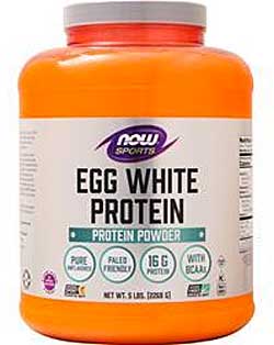 Plain Unflavored Egg White Protein Powder for Shakes and Baking