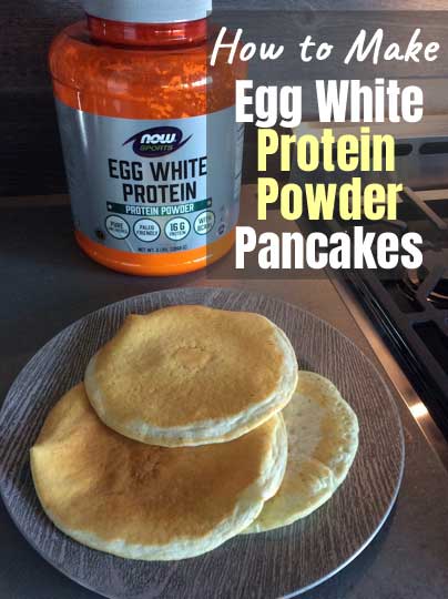 How to Make Egg White Protein Powder Pancakes