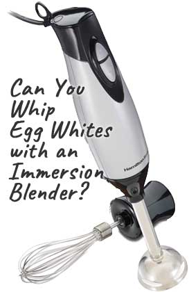 Immersion Blender for Whipping